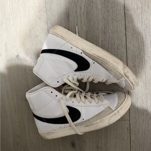 Nike high top blazers